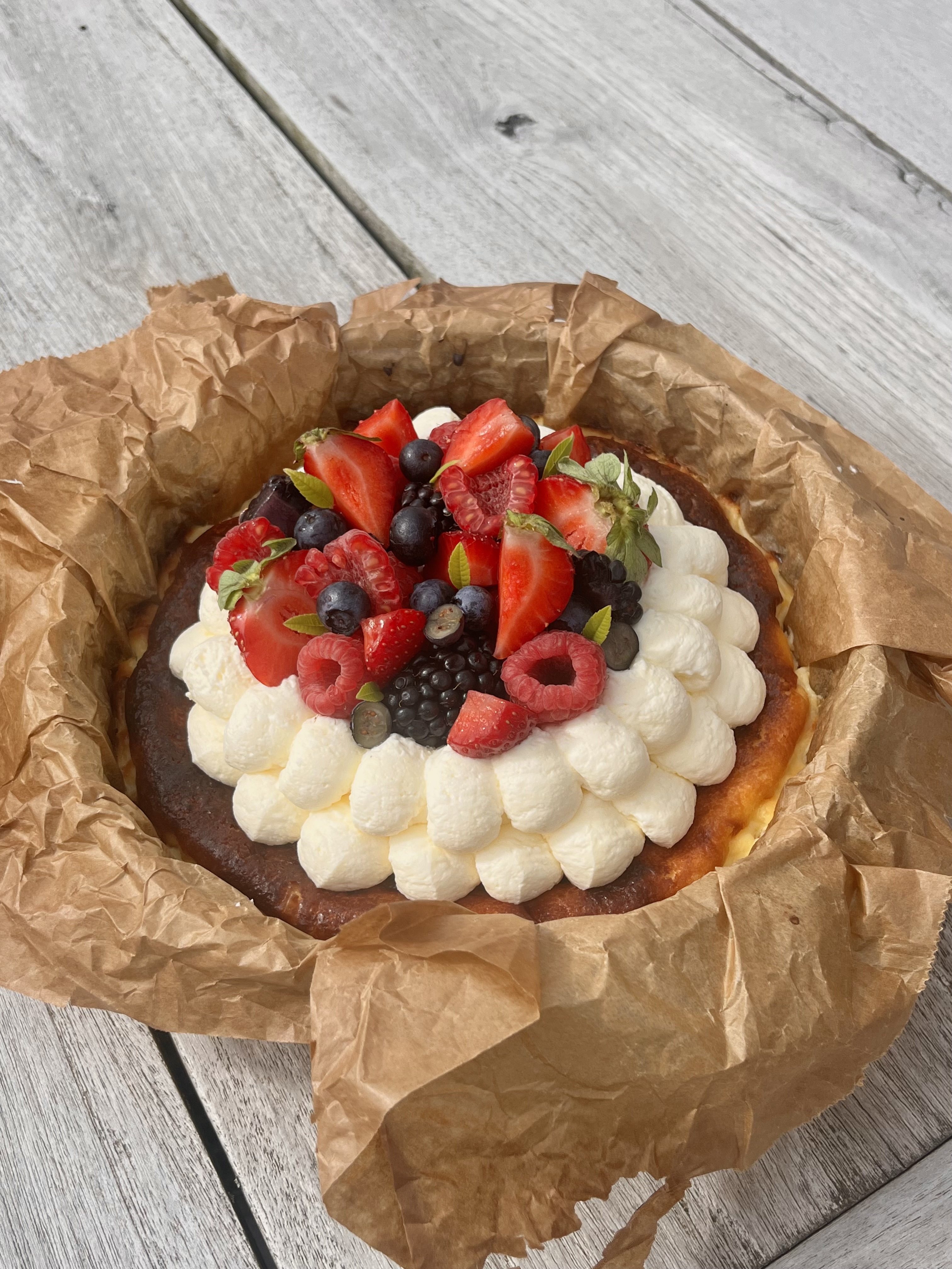 Basque Cheesecake met Speculaas🍰