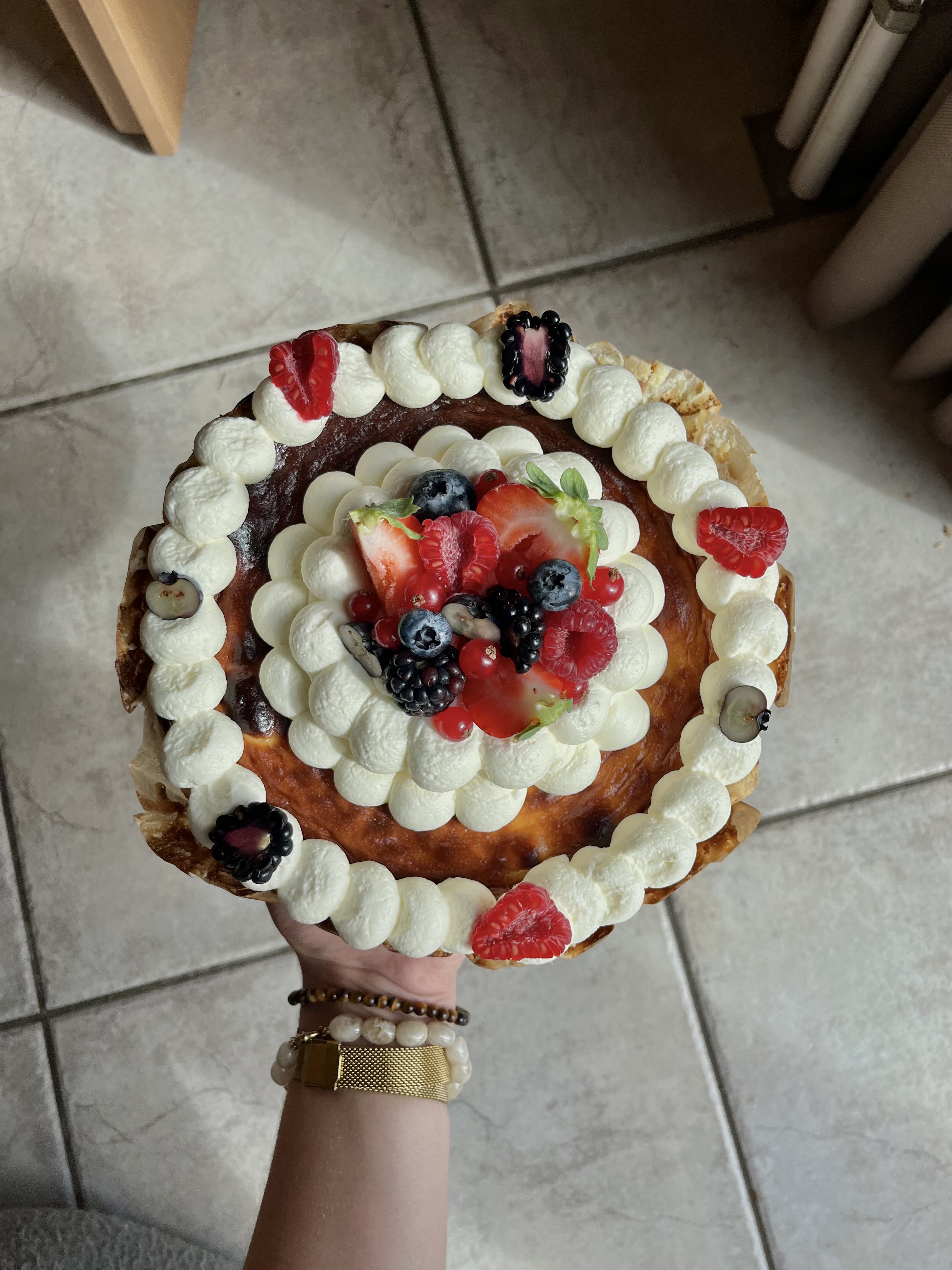 Basque Cheesecake met Speculaas🍰